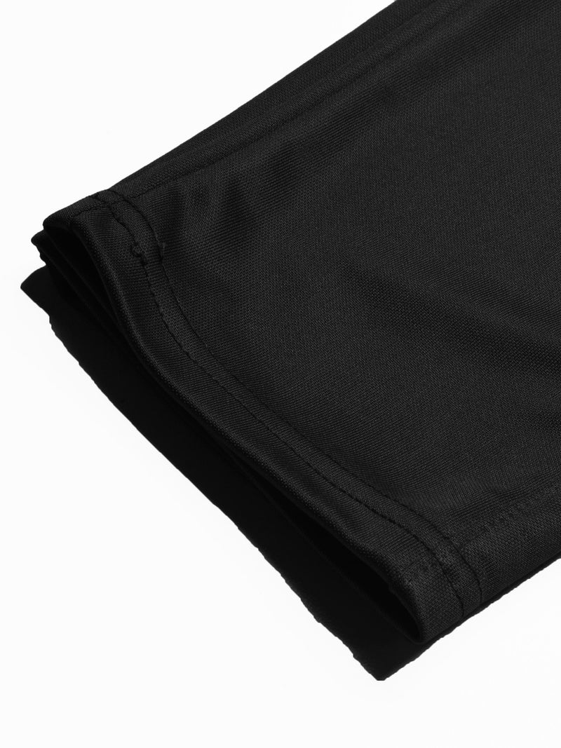 Louis Vicaci Interlock Stretchy Slim Fit Pent For Men-Black-SP1848/RT2454