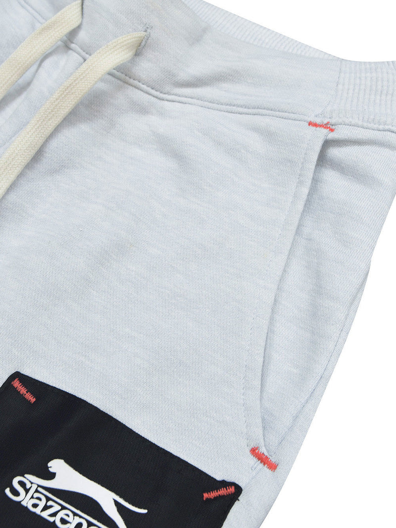 Slazenger Summer Trouser For Men-Ice Blue Melange-BE2293/BR14116