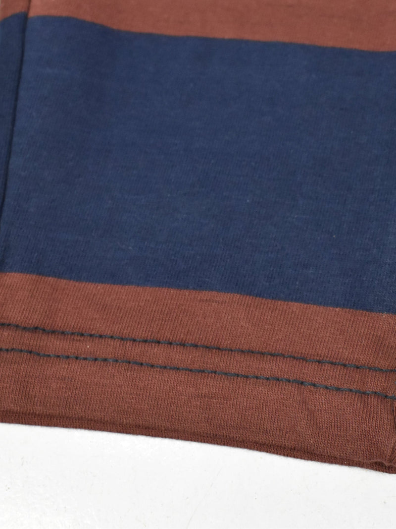 Next Slim Fit Single Jersey Jogger Trouser For Kids-Maroon & Navy Stripes-SP5023